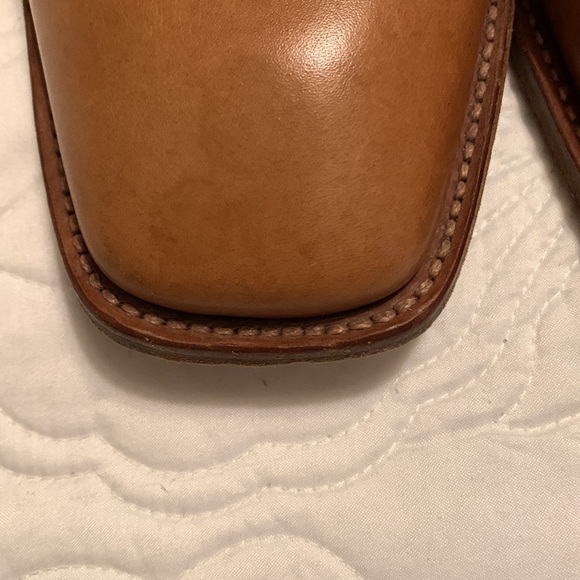 Bally Men Clarens Oxfords Light Brown Tan Leather Italy Made main image 9
